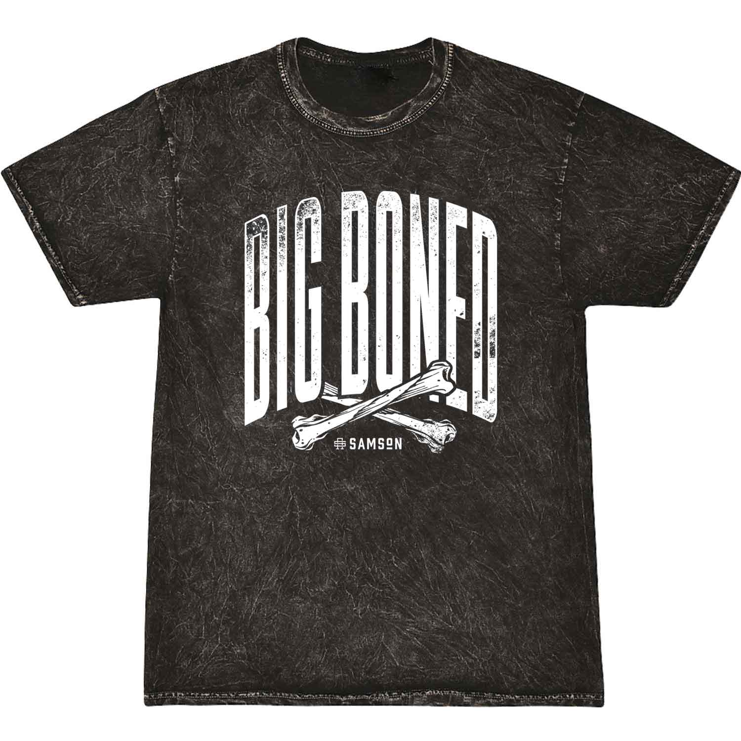 Big Boned Mens Washed T-Shirt