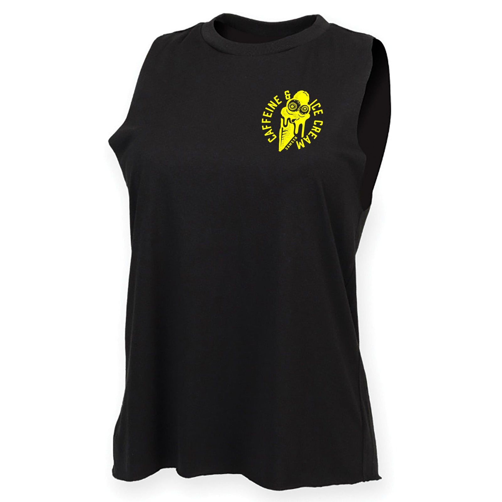 Ladies Caffeine And Ice-Cream Tank Top