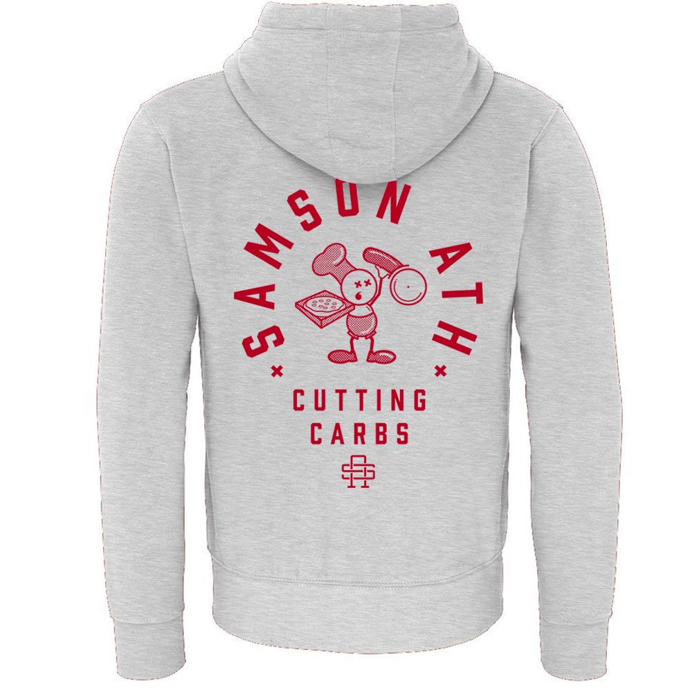 Cutting Carbs Gym Hoodie with Zip