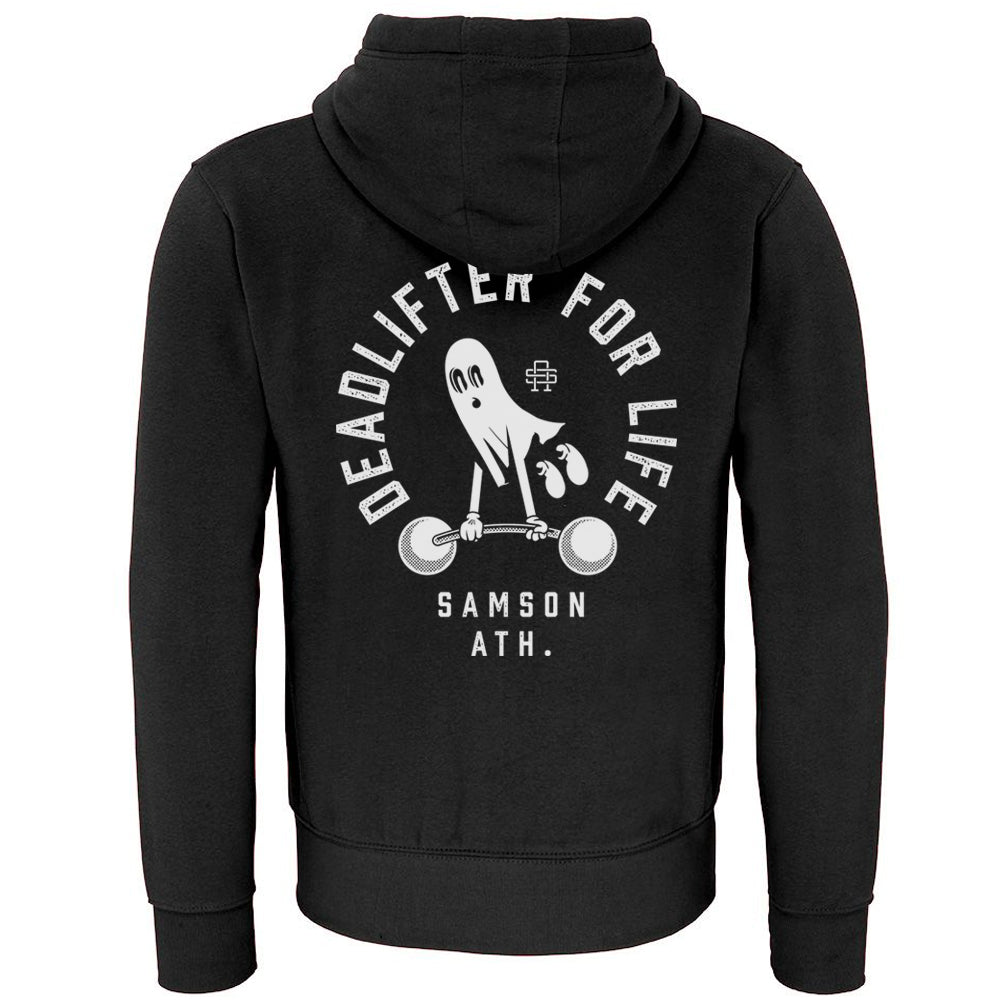Deadlifter for Life Gym Hoodie with Zip
