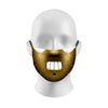 Face Mask with Hannibal Lecter design from Silence of the Lambs | By Samson Athletics