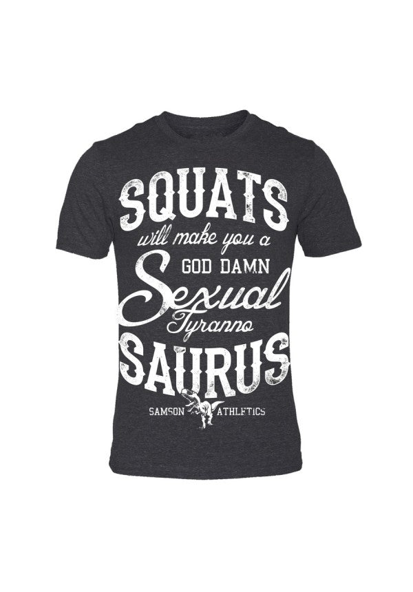 Sexual tyrannosaurus triblend t-shirt samson athletics