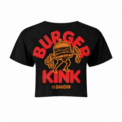 Burger Kink - Ladies Cropped Tee