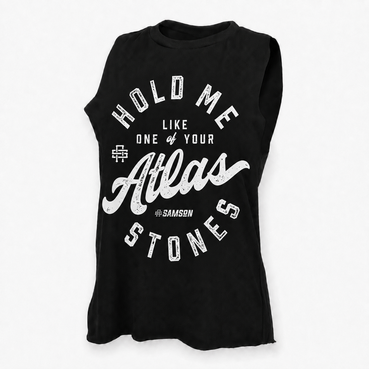 Hold Me Like One Of Your Atlas Stones - Ladies Gym Tank Top