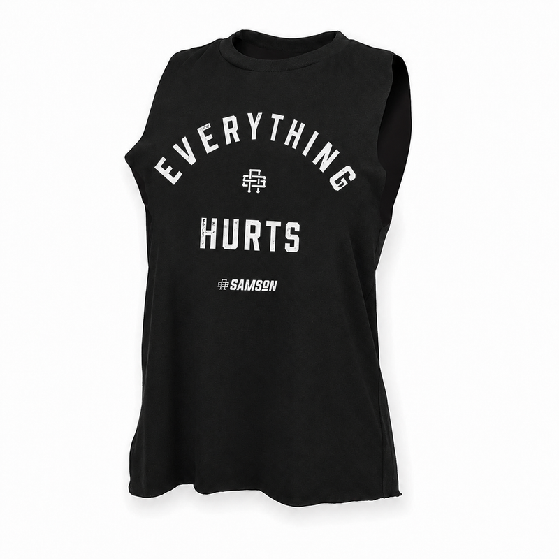 Everything Hurts - Ladies Gym Tank Top