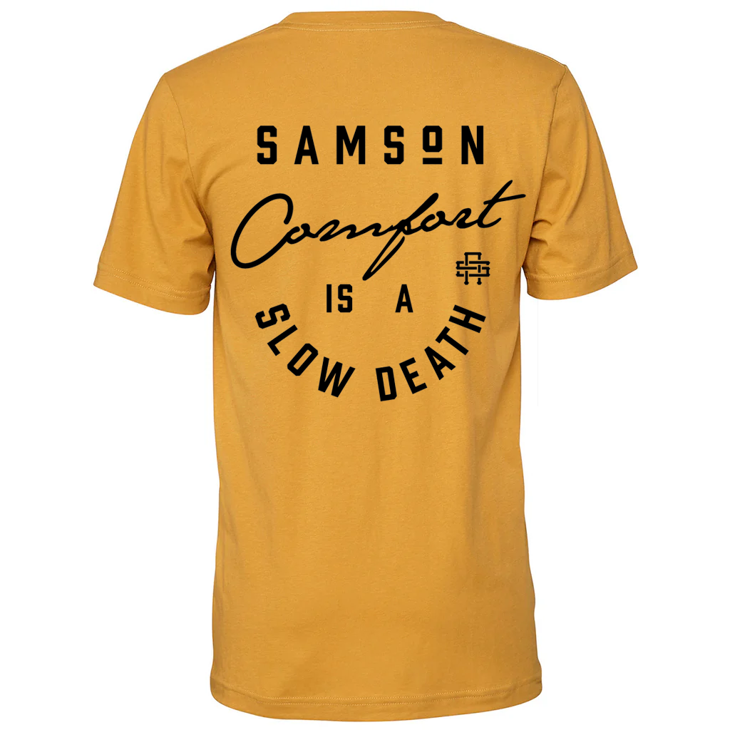 Comfort Is A Slow Death - Gym Triblend Tee