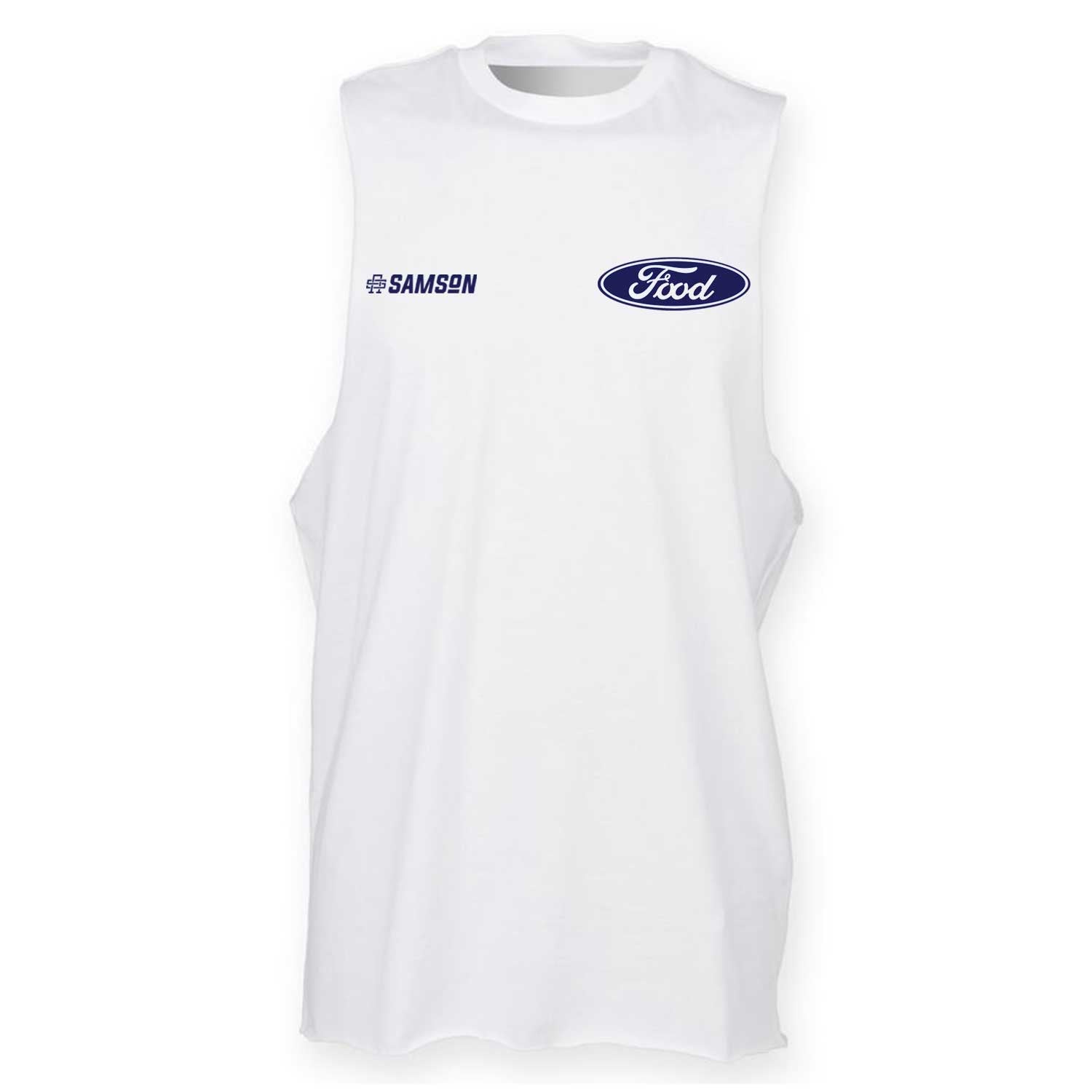 Food - Mens Lightweight Gym Tank Top