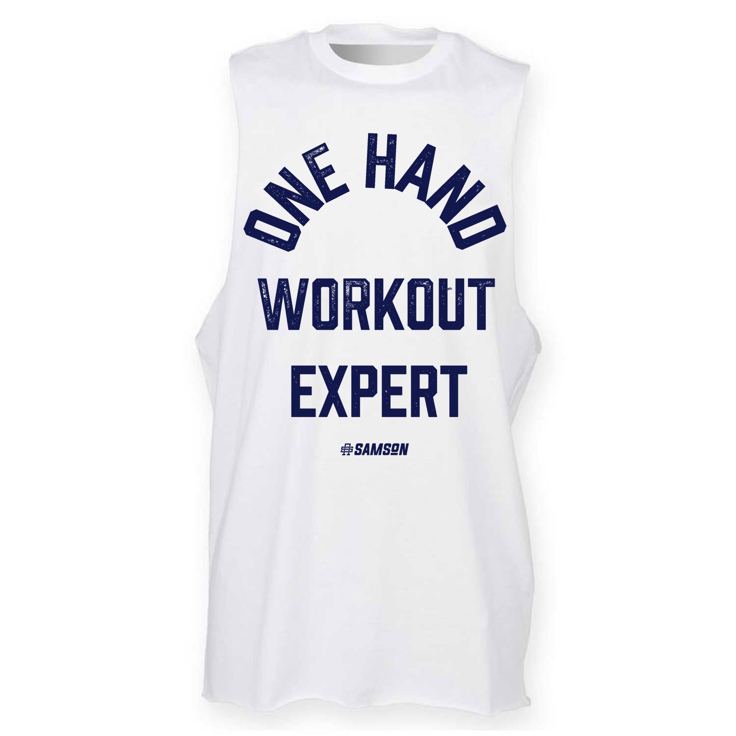 One Hand Workout Expert - Mens Lightweight Gym Tank Top