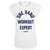 One Hand Workout Expert- Ladies Gym T-Shirt