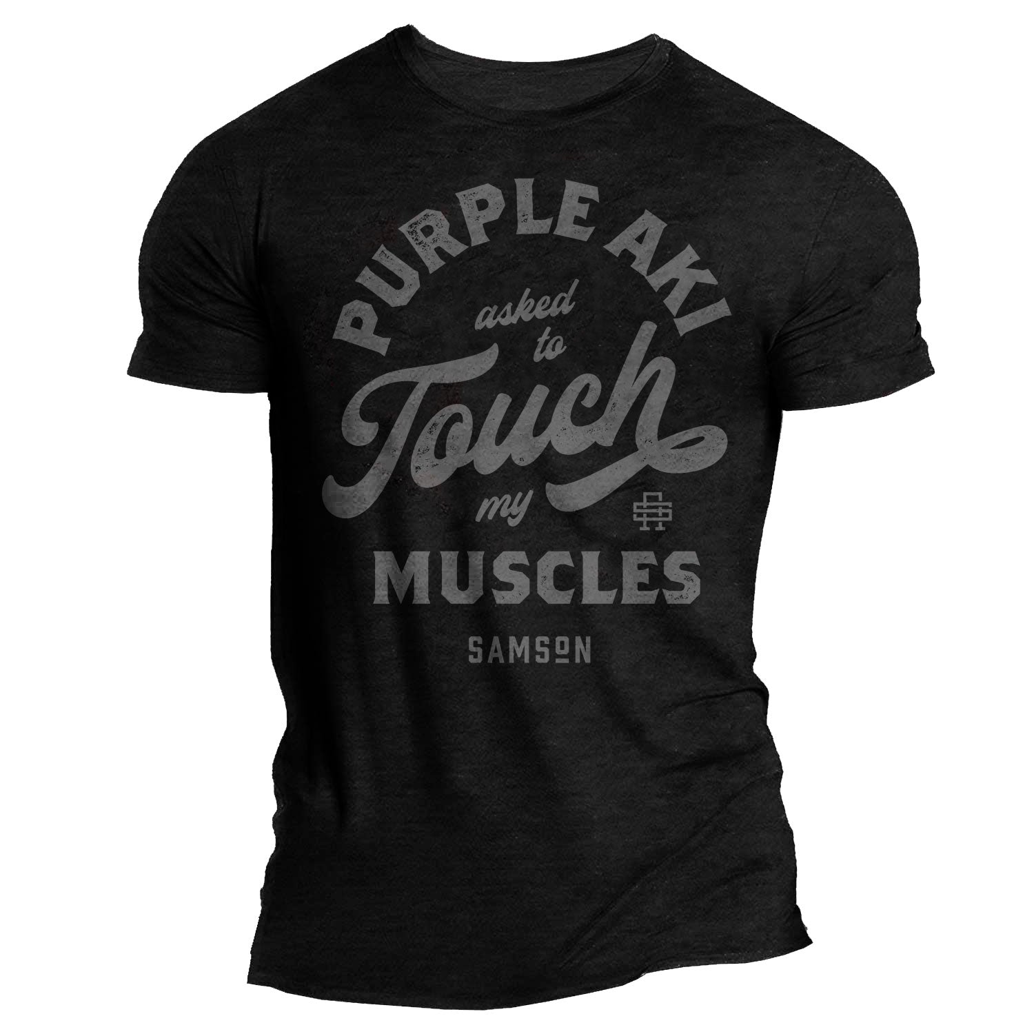 Purple Aki Muscle Tee