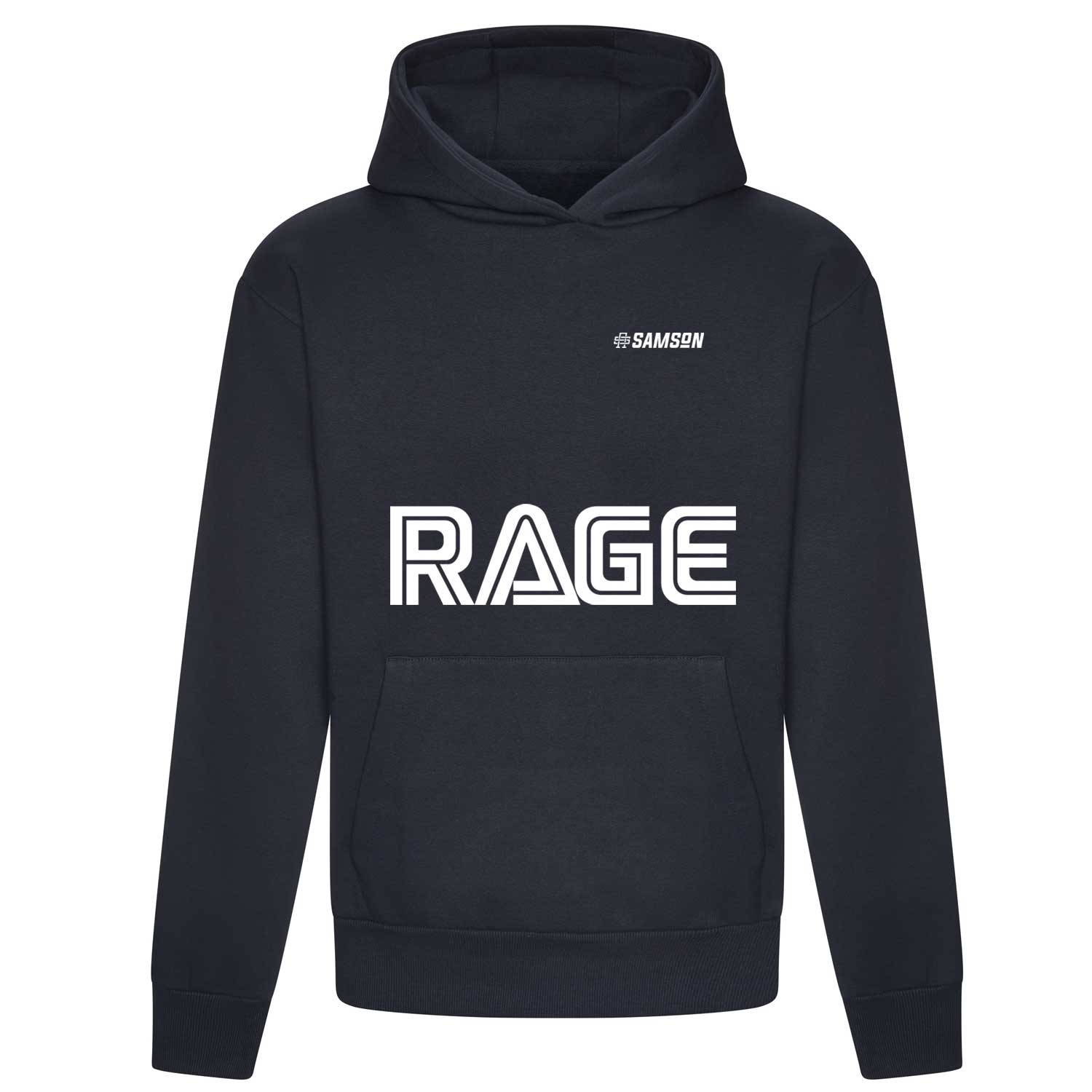 Rage - Oversized Unisex Pullover Hoodie