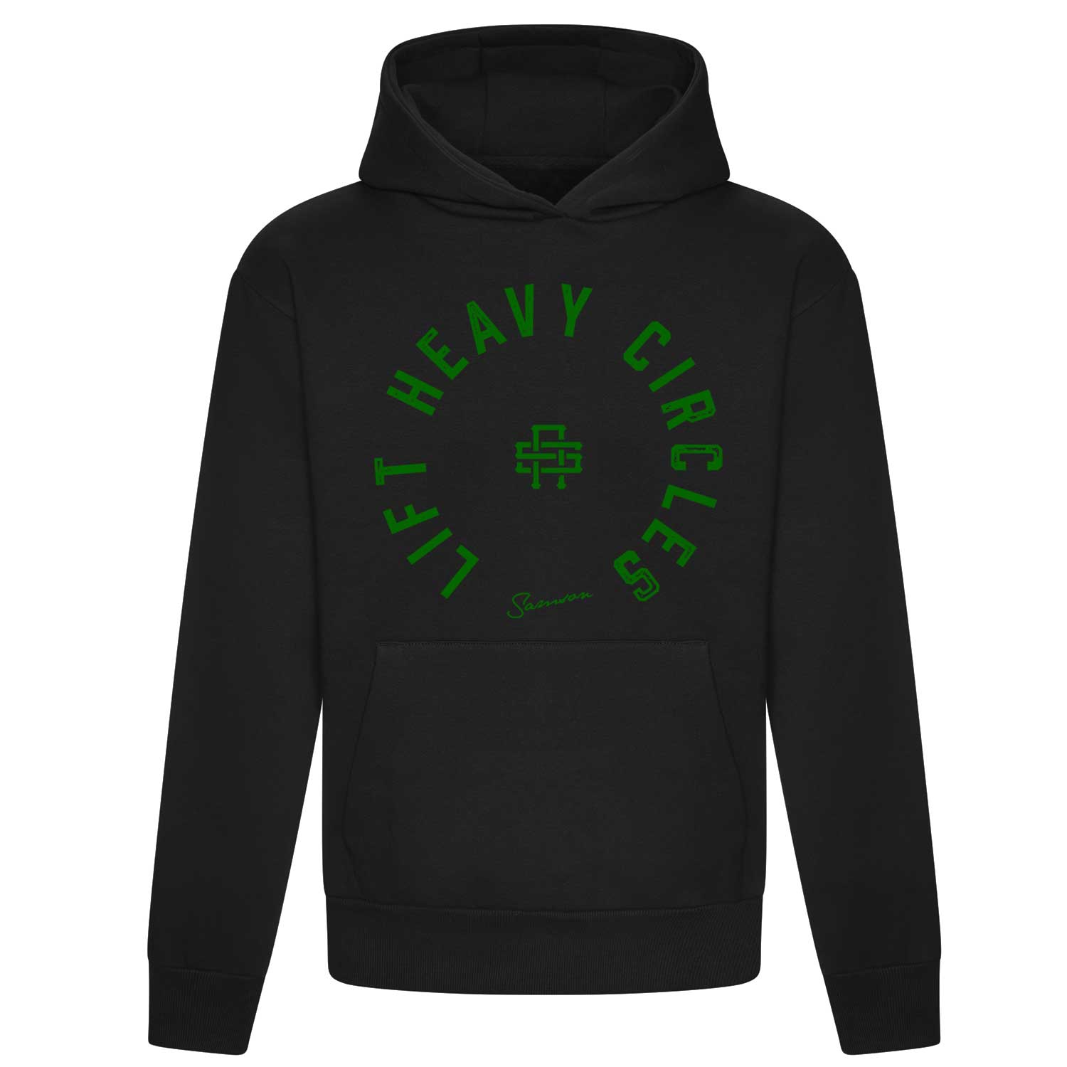 Lift Heavy Circles - Oversized Unisex Pullover Hoodie