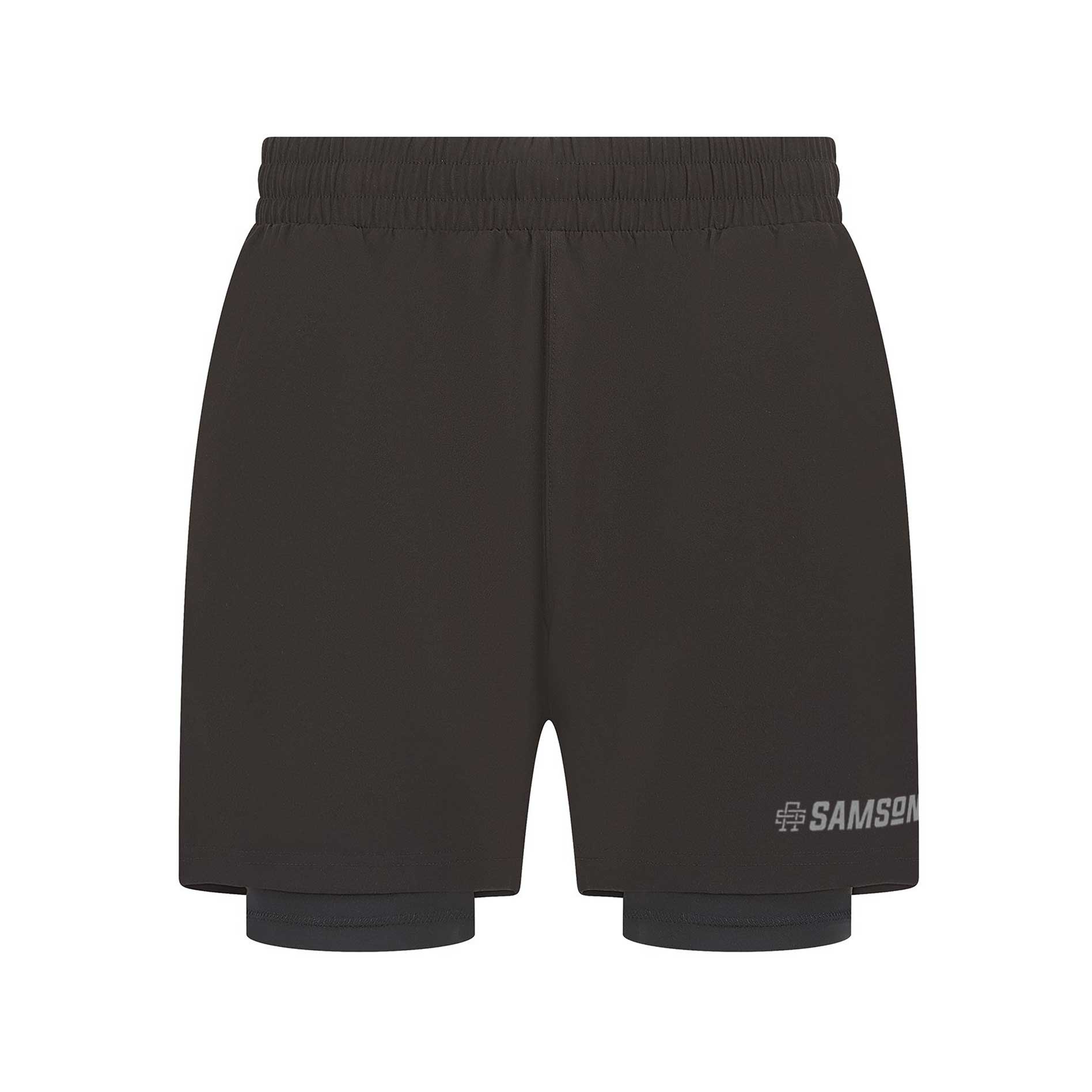 Men's Double Layer Functional Shorts - Samson Athletics