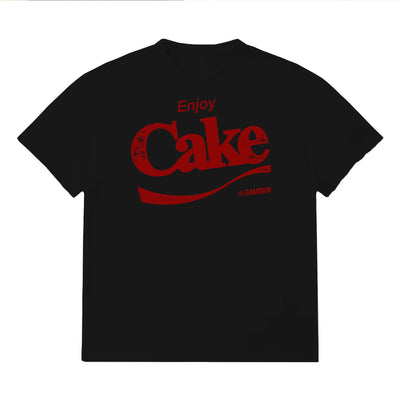 Enjoy Cake - Oversized Gym T-Shirt