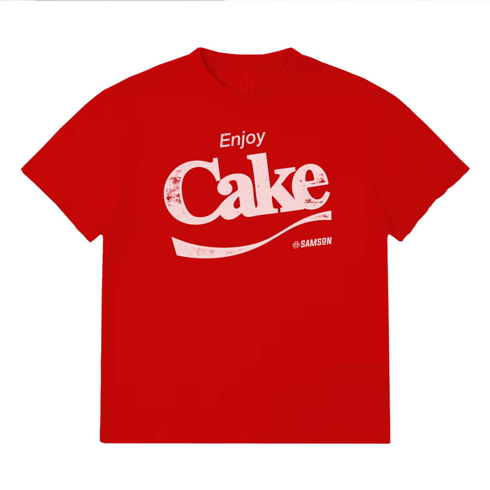 Enjoy Cake - Oversized Gym T-Shirt
