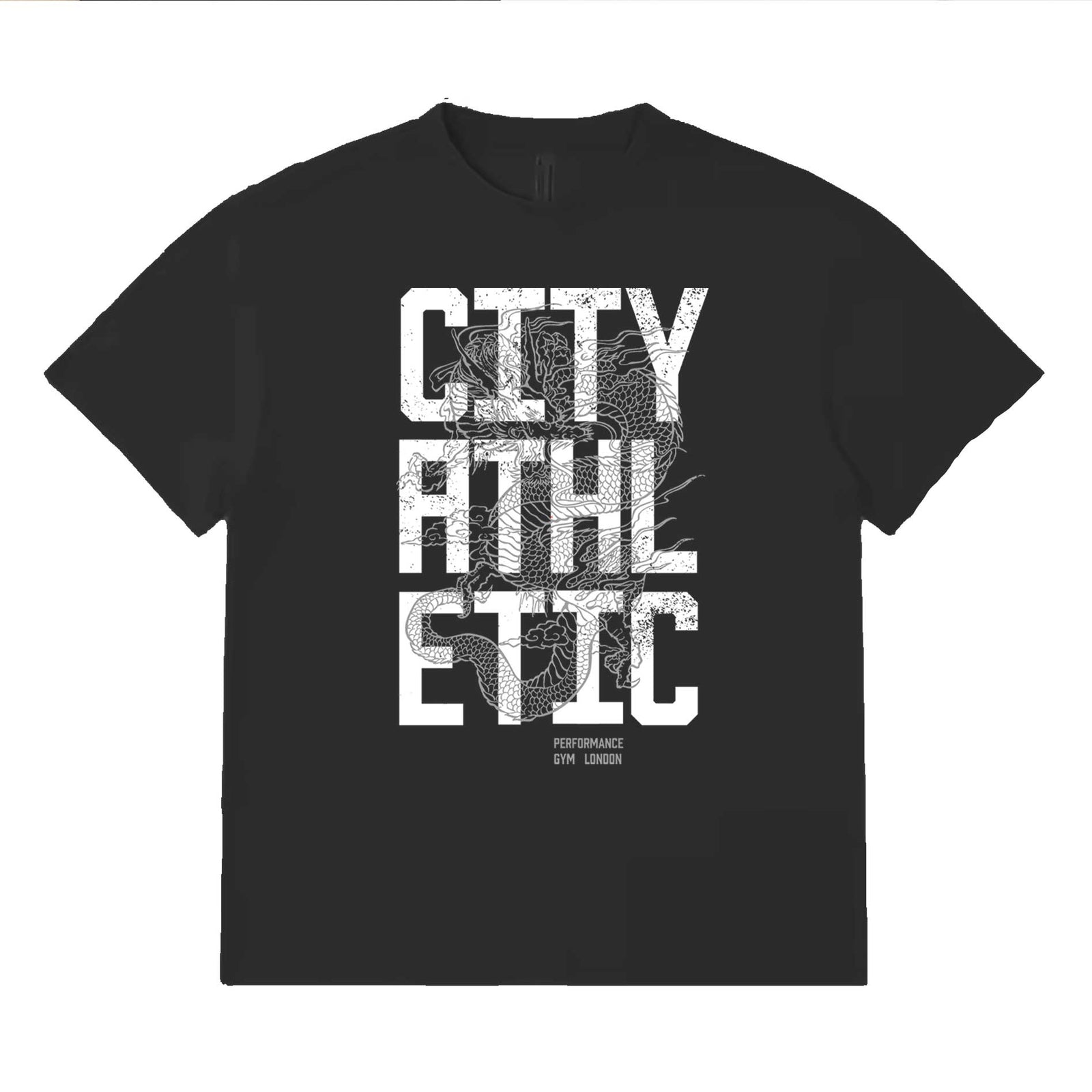 Samson x City Athletic Dragon - Oversized Gym T-Shirt