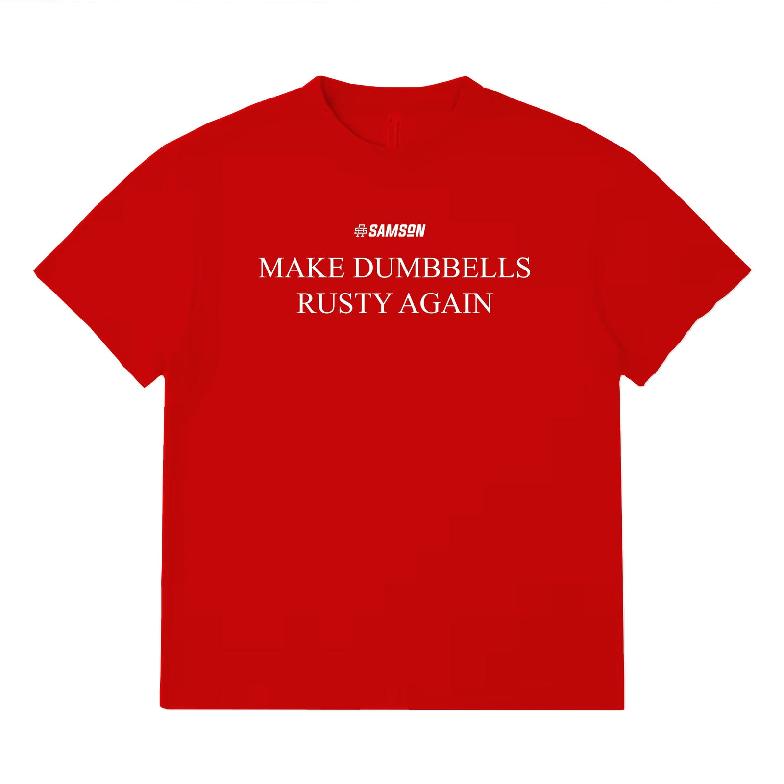 Make Dumbbells Rusty Again - Oversized Gym T-Shirt