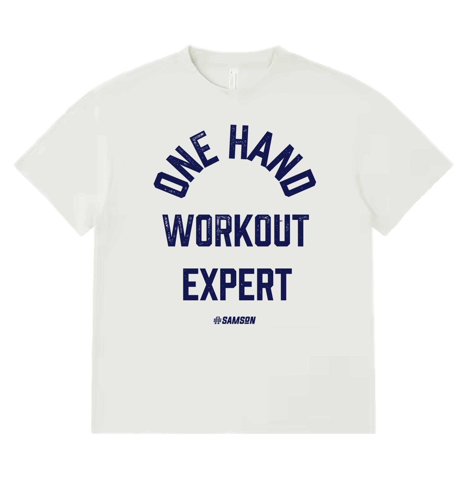 One Hand Workout Expert - Oversized Gym T-Shirt