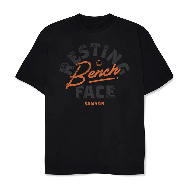Resting Bench Face - Oversized Gym T-Shirt