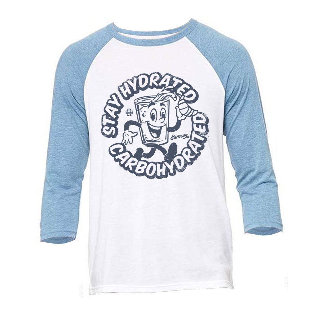 Stay Hydrated Carbohydrated - Baseball TShirt