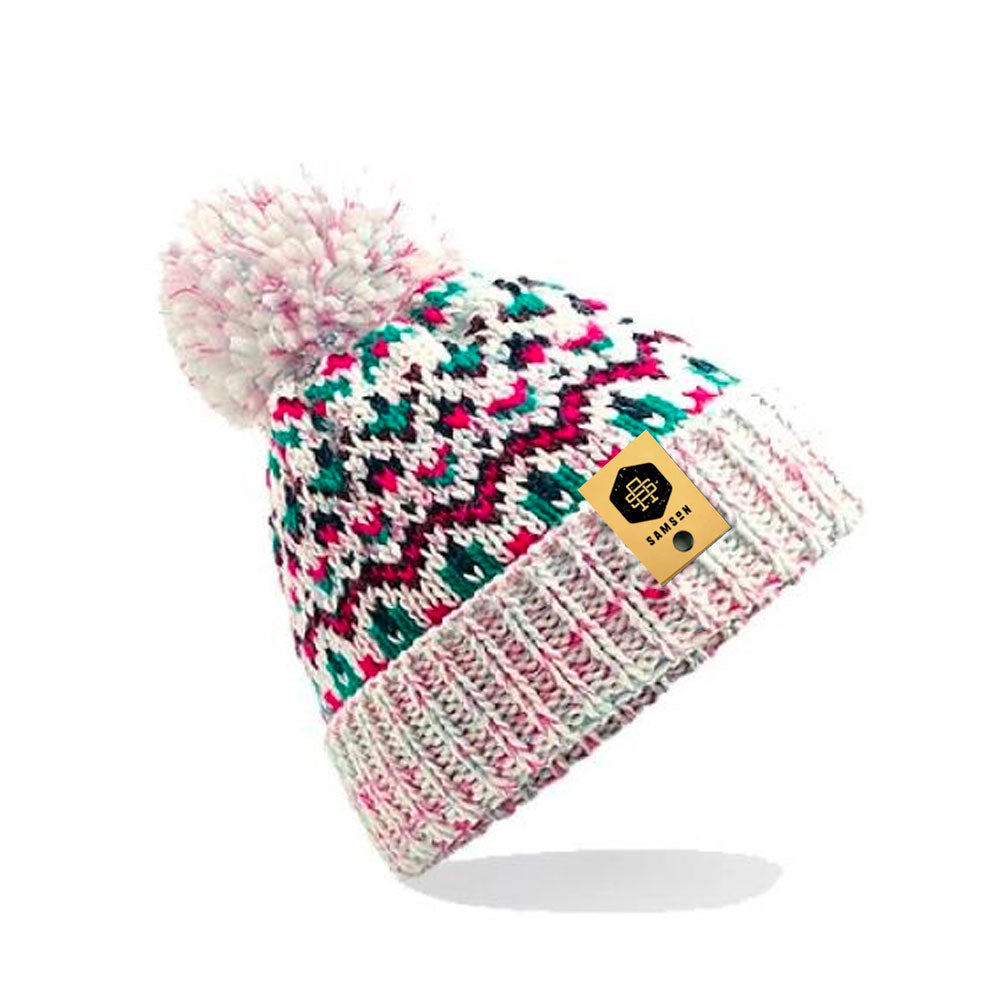 BOBBLE HAT - SHERBET