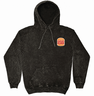 Burger Kink - Washed Unisex Pullover Hoodie