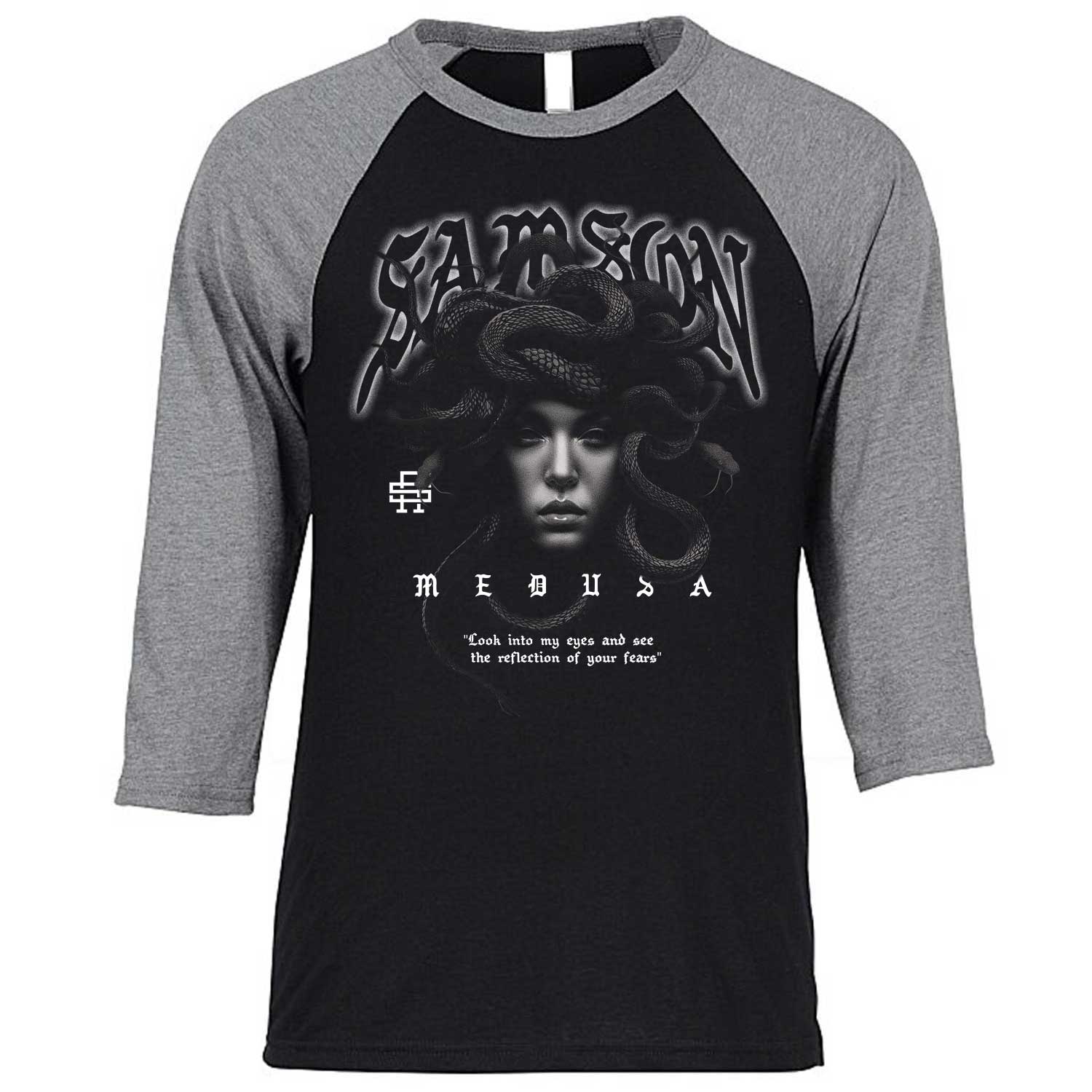 Medusa Gym Baseball T-Shirt