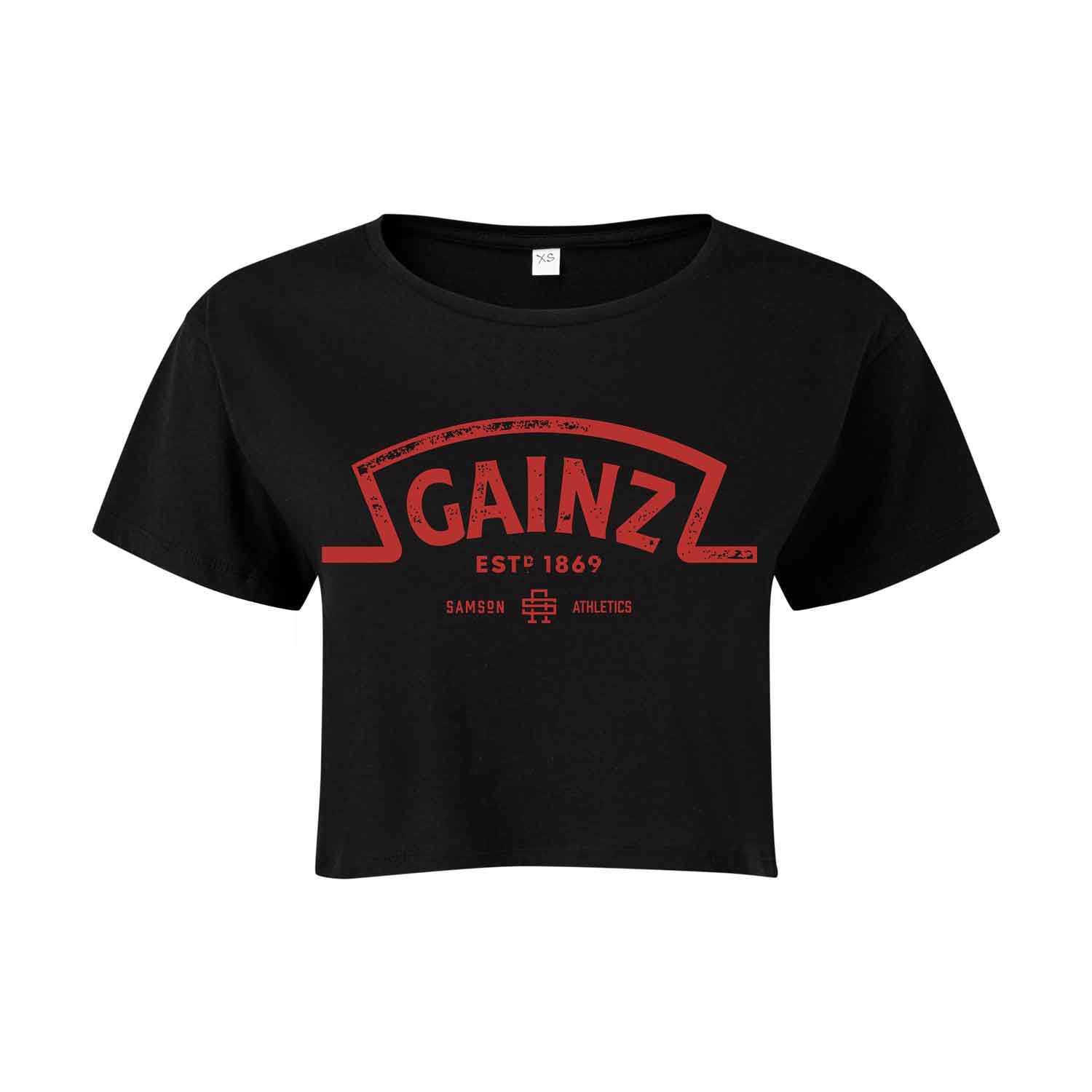 GAINZ Ladies Cropped Tee