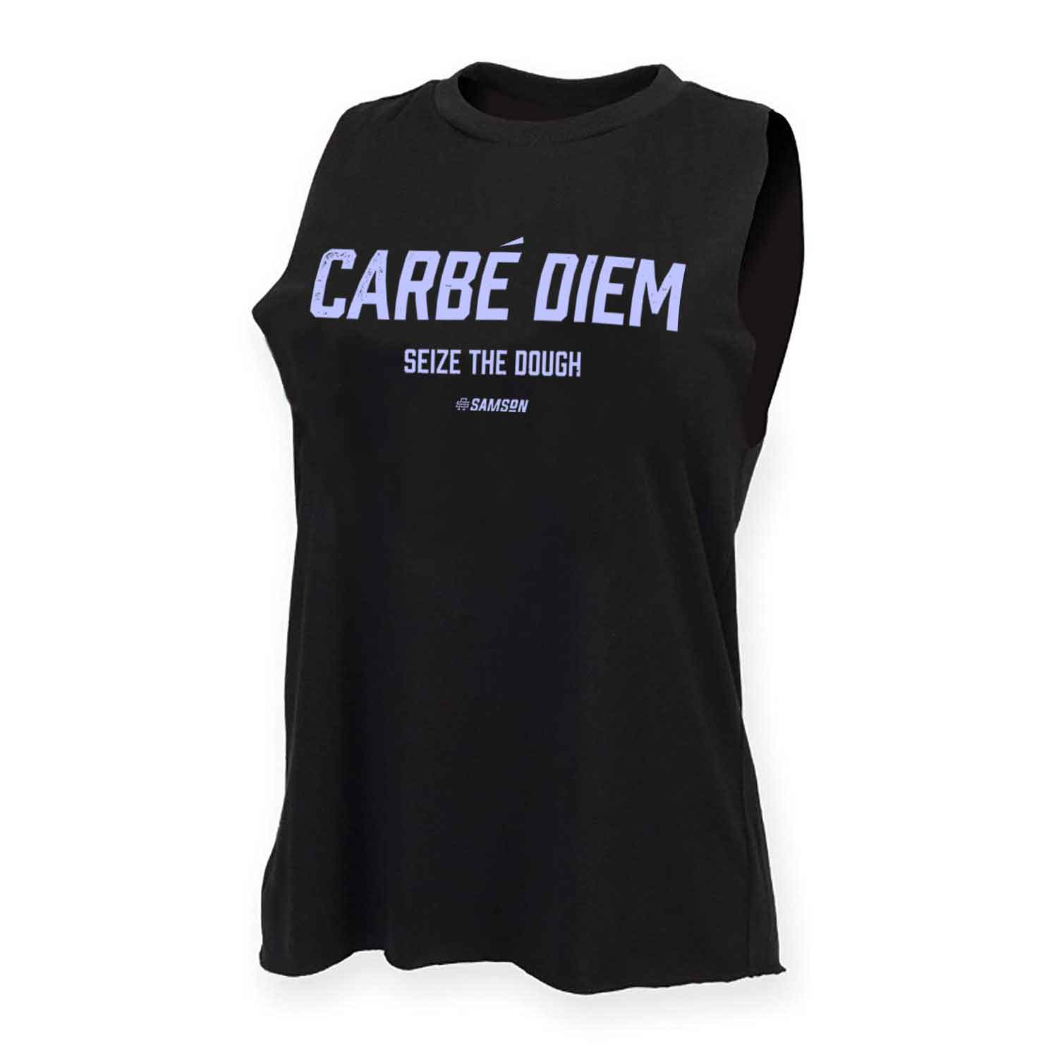 Carbe Diem Ladies Cut Off Tank