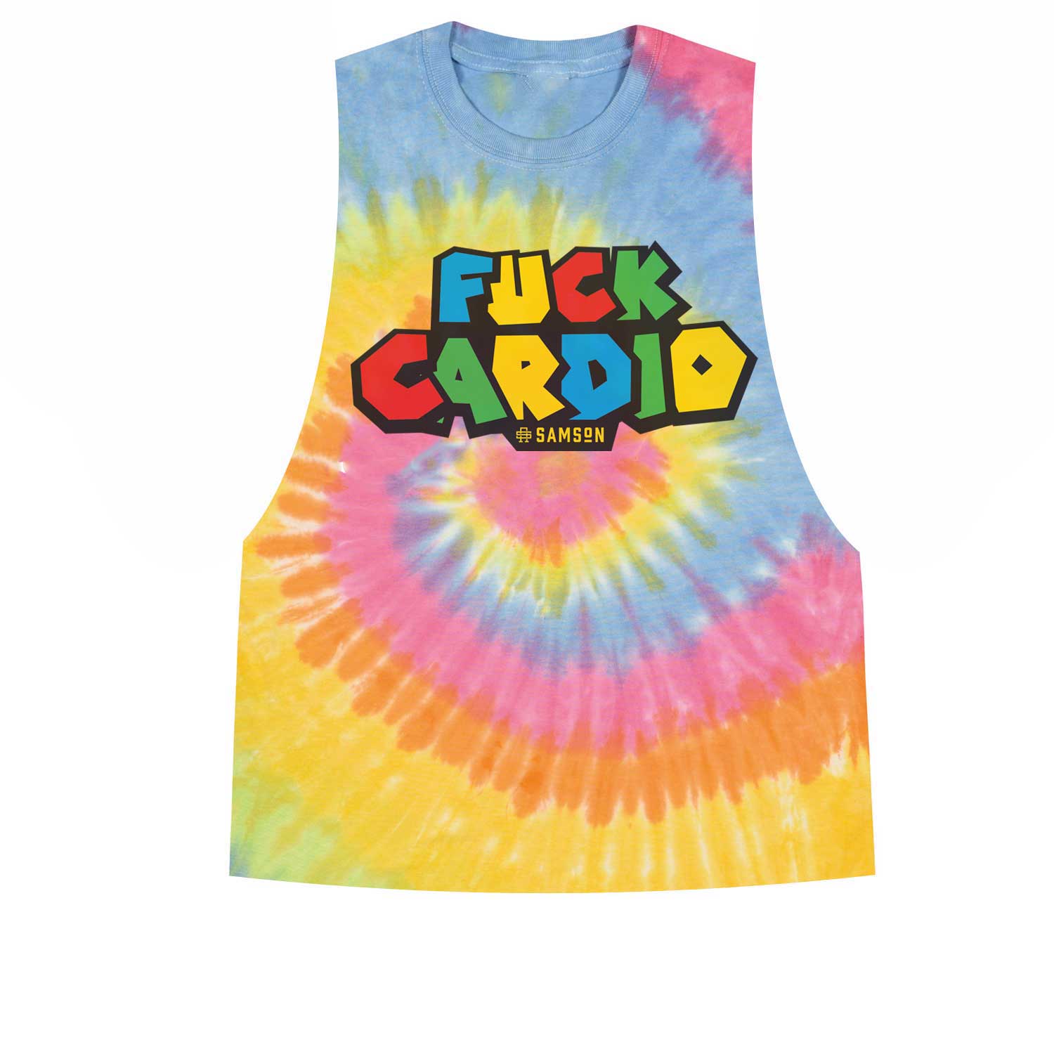 Eff Cardio Tie Dye Ladies Tank Top