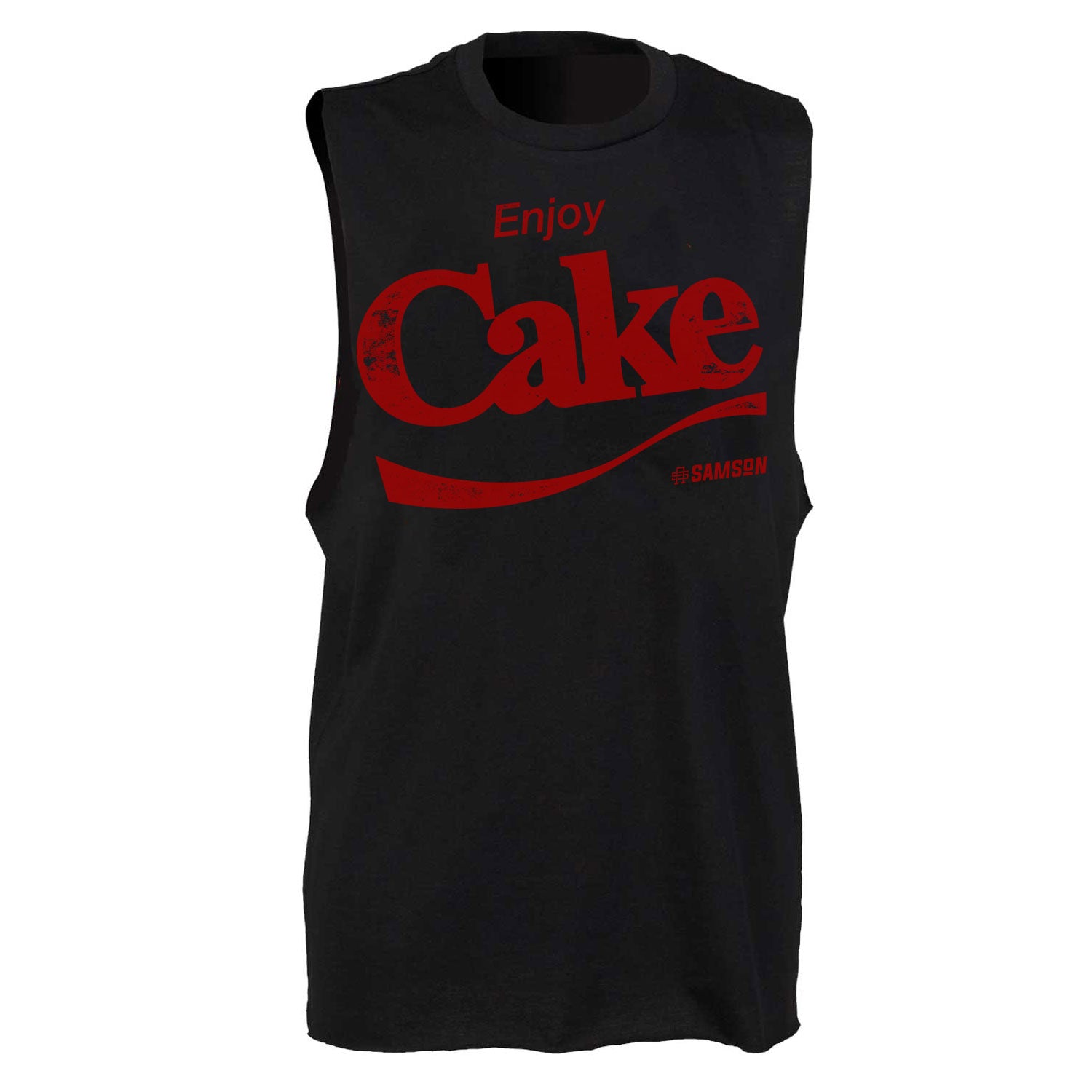 Enjoy Cake - Mens Lightweight Gym Tank Top