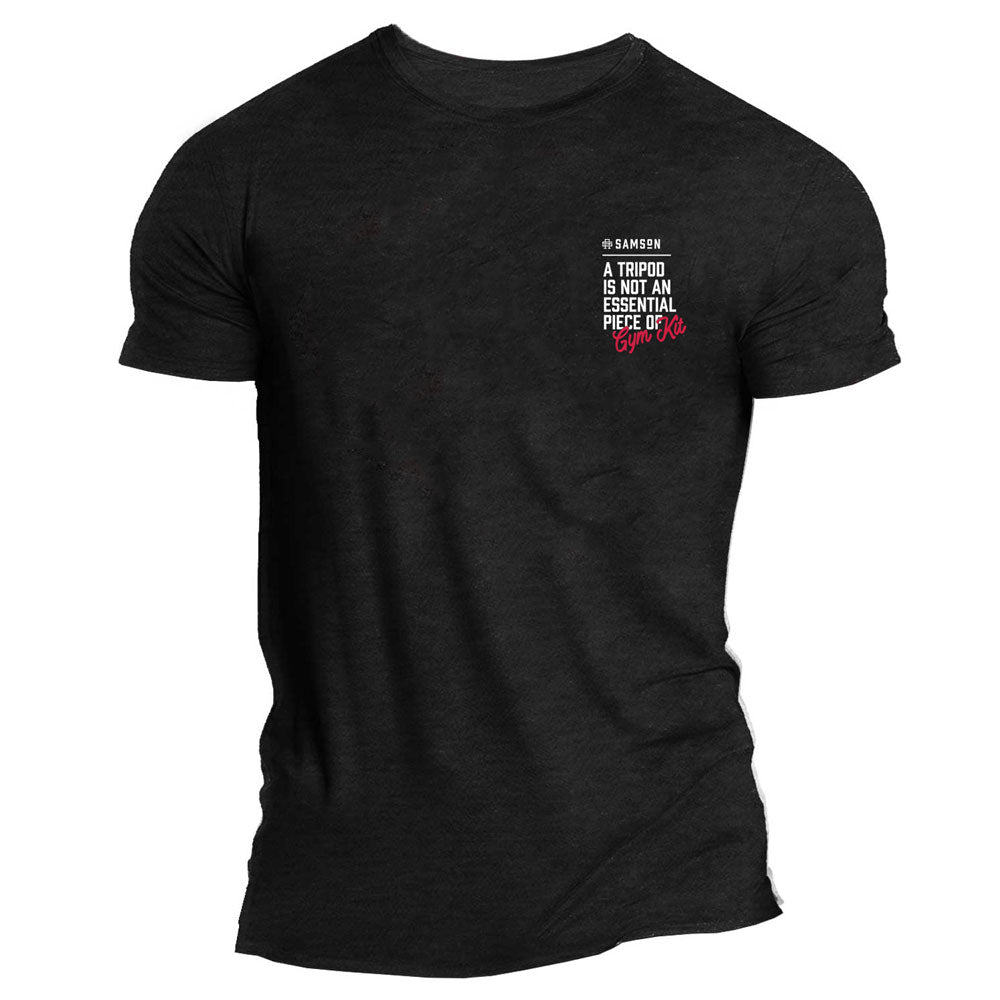 A Tripod Is Not An Essential Piece Of Gym Kit Muscle Tee