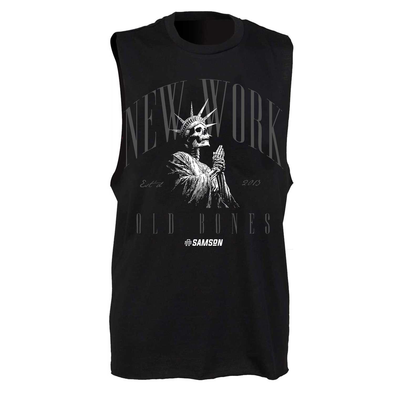 New Work Old Bones - Mens Lightweight Gym Tank Top