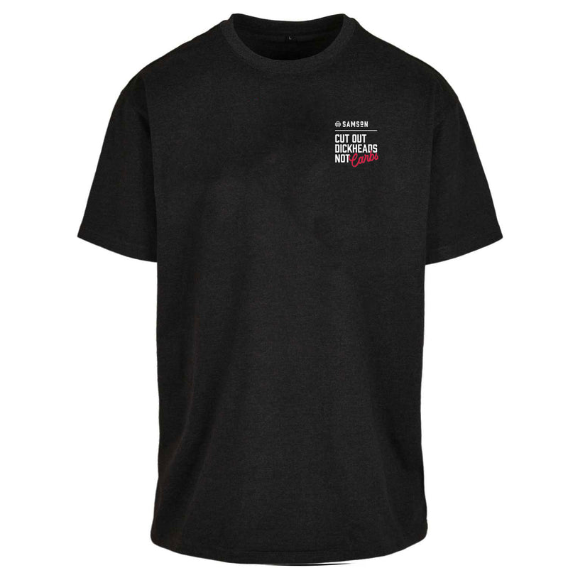 Cut Out DHeads Not Carbs Oversized Gym T-Shirt