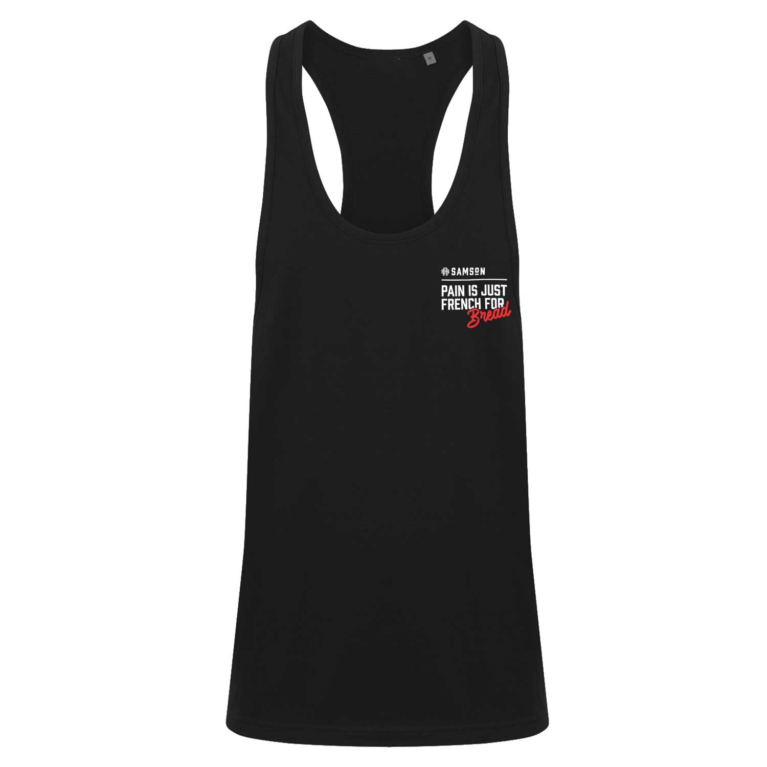 Pain Is Just French For Bread Mens Bodybuilding Vest