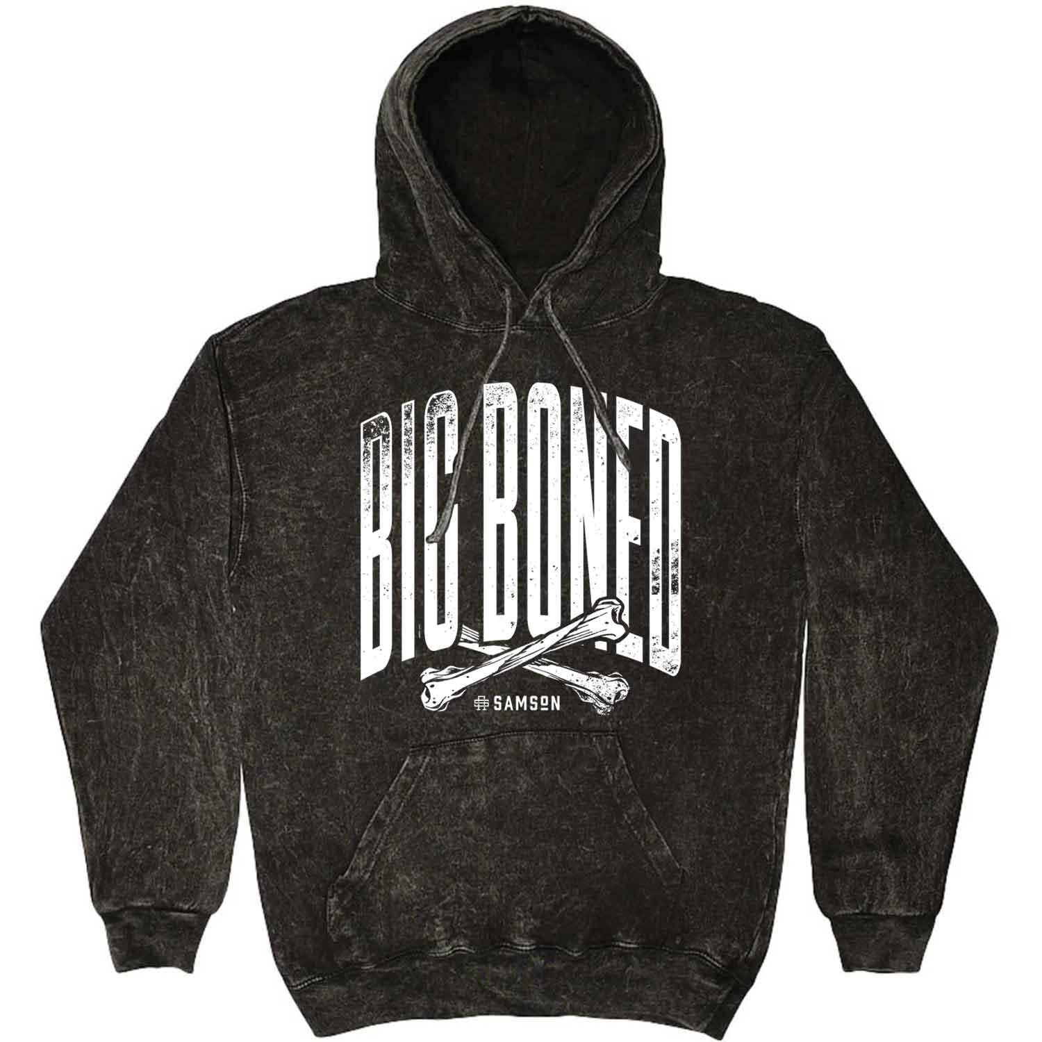 Big Boned Washed Unisex Pullover Hoodie