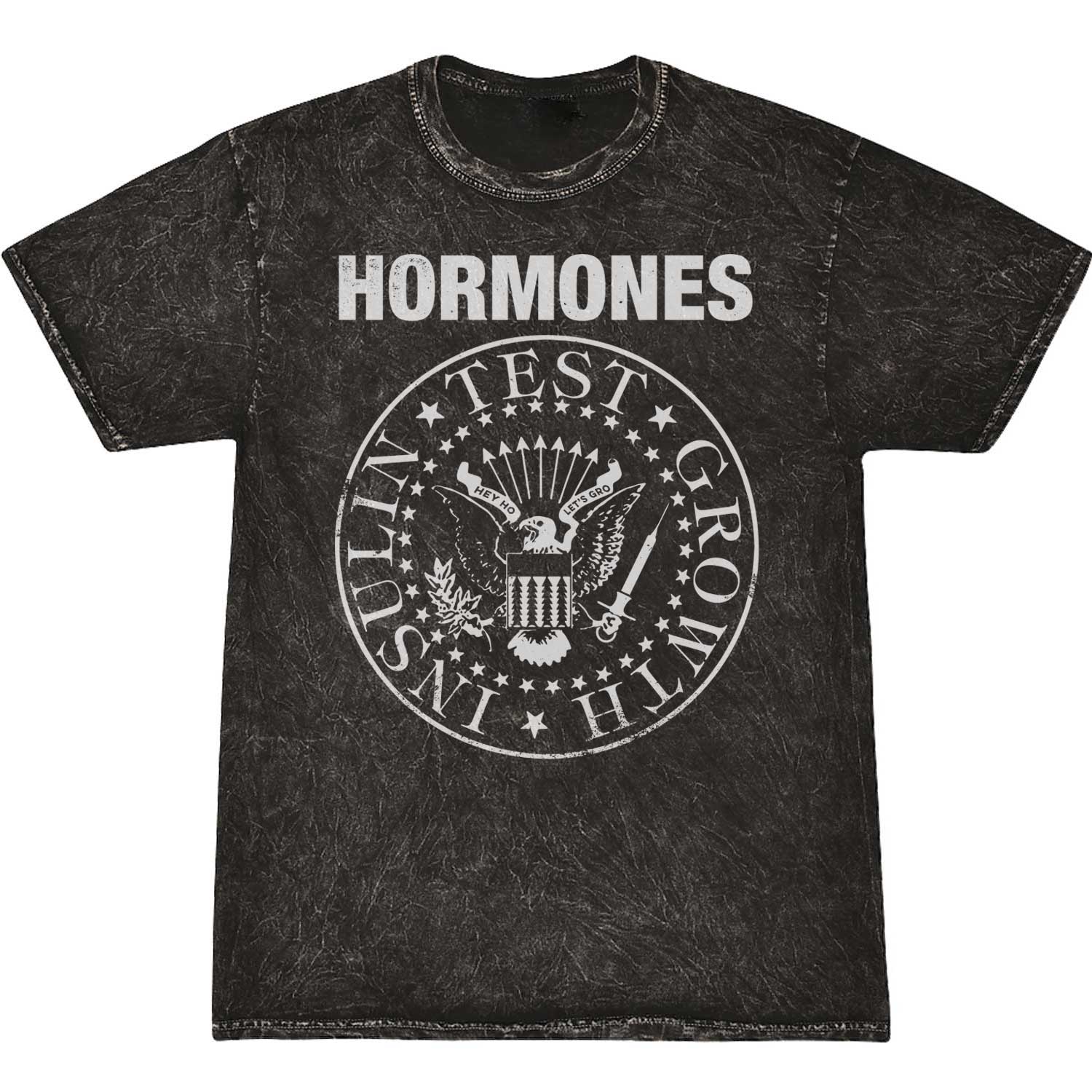 Hormones Mens Washed T-Shirt