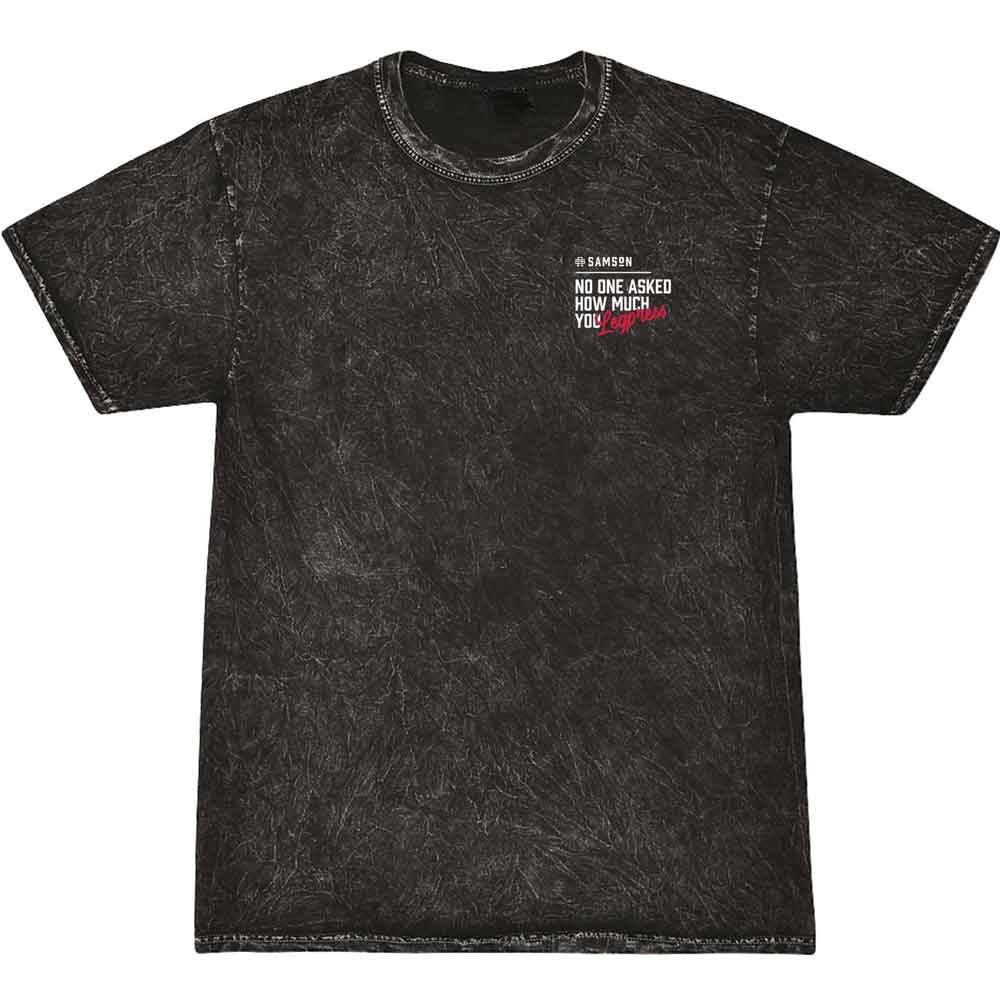 No One Asked How Much You Leg Press Mens Washed T-Shirt