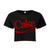 Enjoy Cake - Ladies Cropped Tee