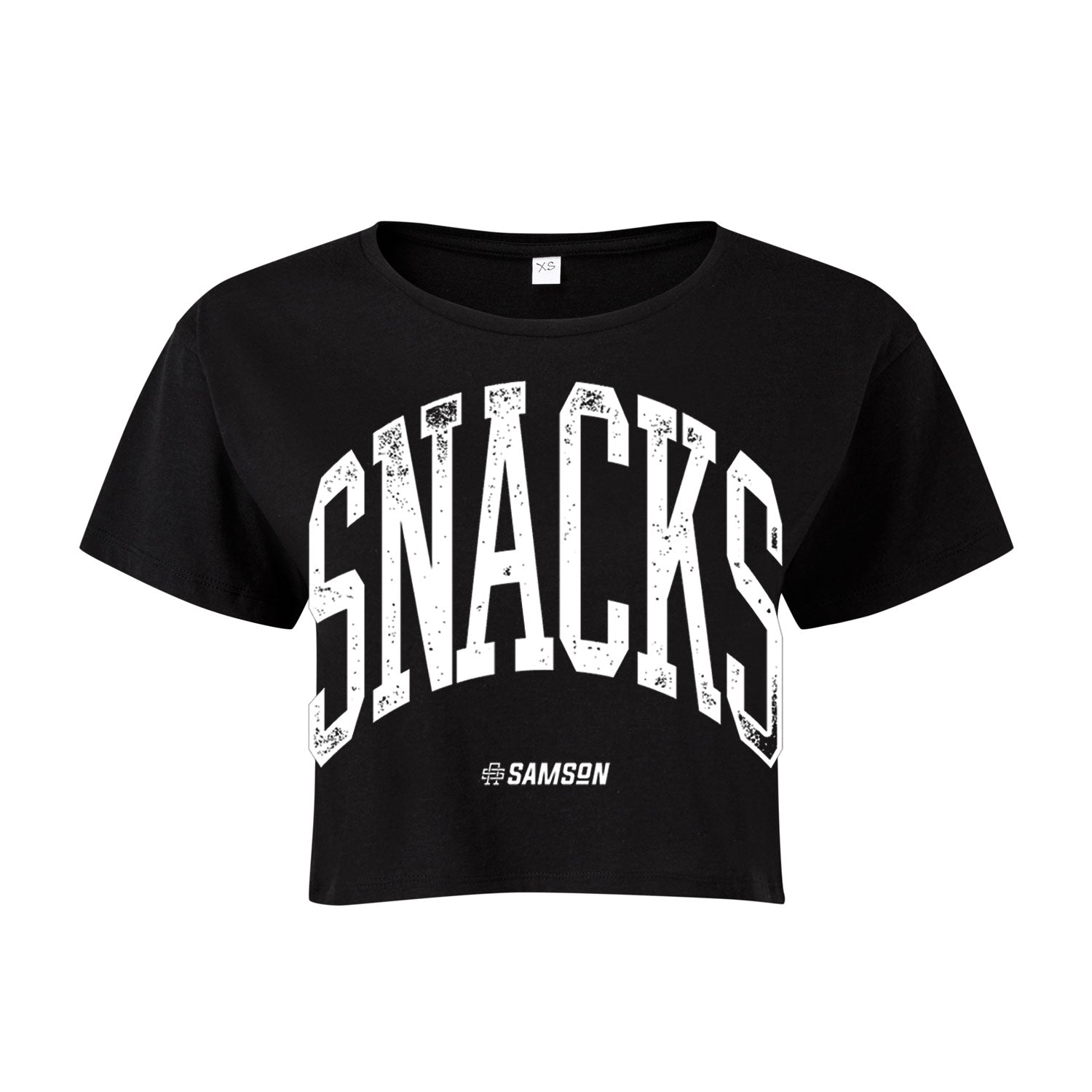 Snacks - Ladies Cropped Tee