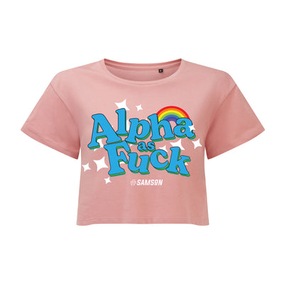 Alpha AF - Ladies Cropped Tee