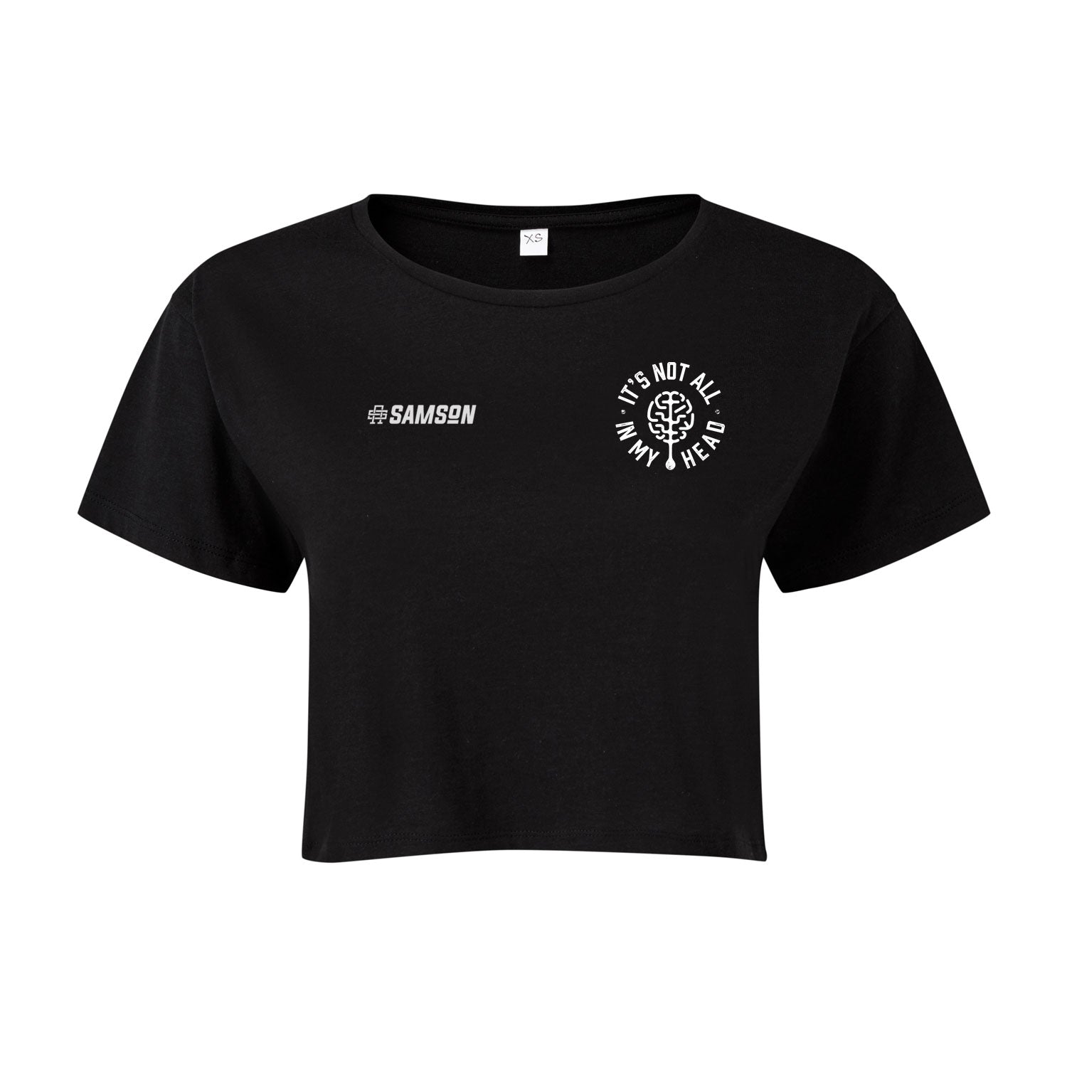 It's Not All In My Head - Ladies Cropped Tee