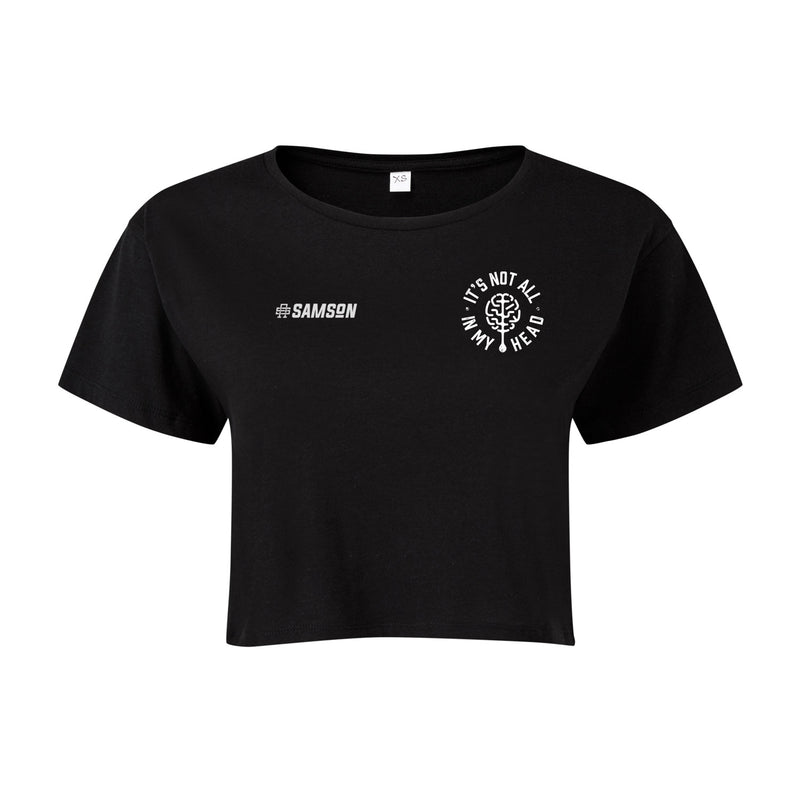 It's Not All In My Head - Ladies Cropped Tee