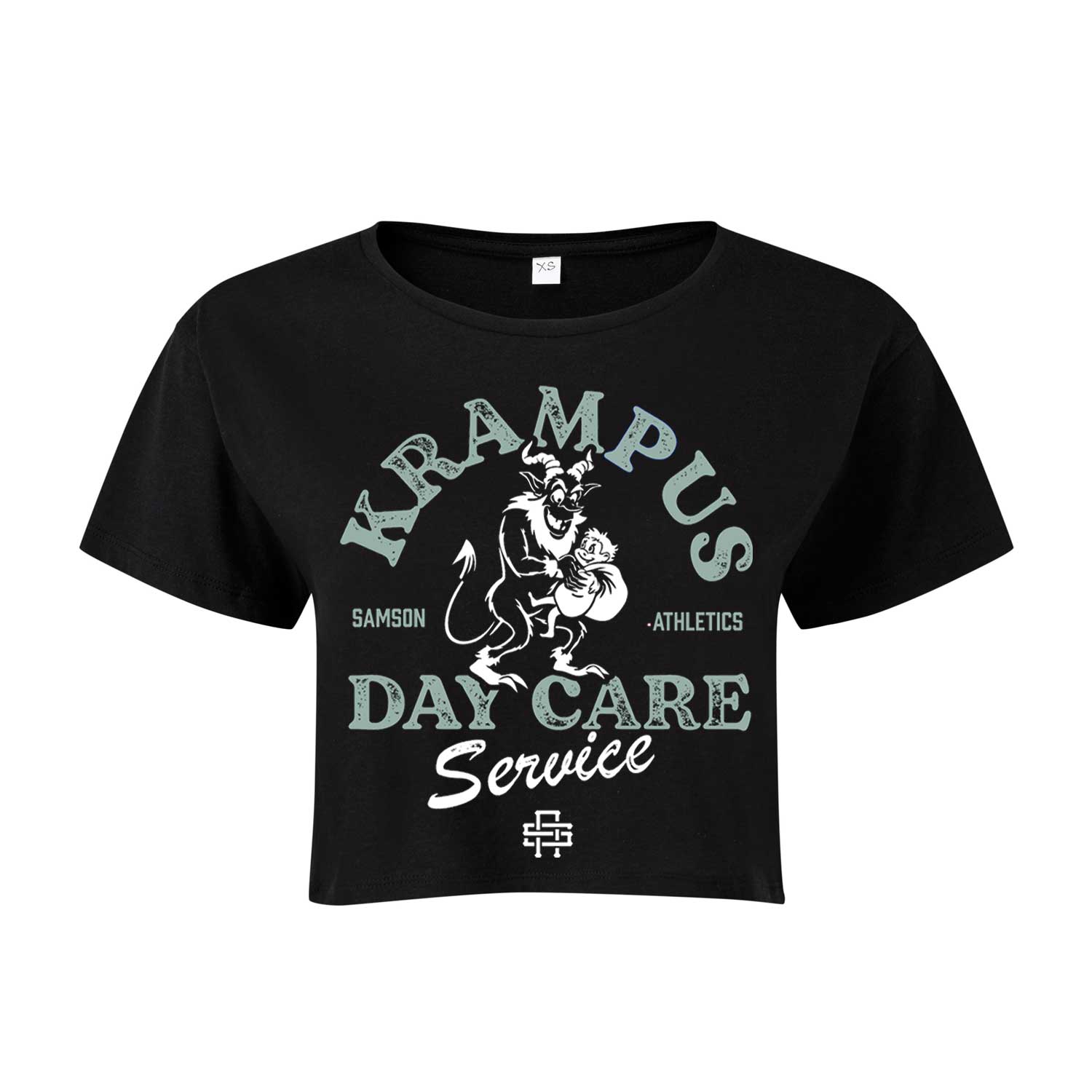 Krampus Day Care - Ladies Cropped Tee