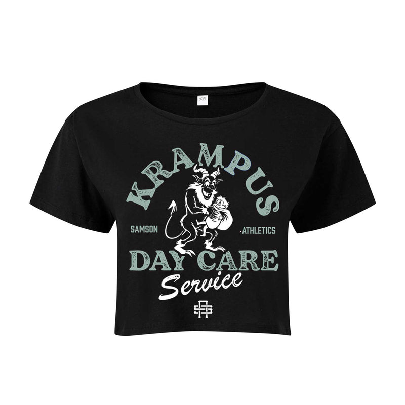 Krampus Day Care - Ladies Cropped Tee