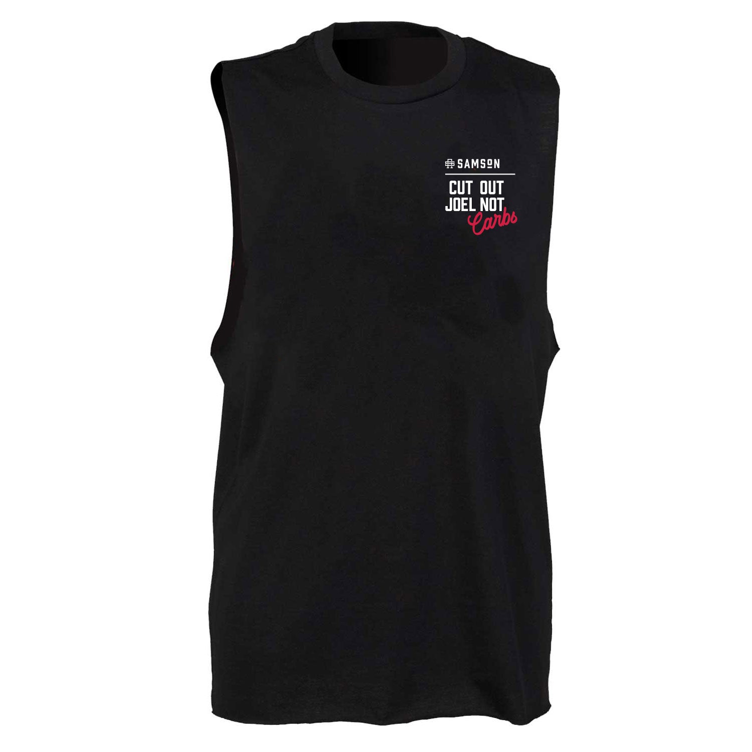 Cut Out Joel, Not Carbs - Mens Lightweight Gym Tank Top