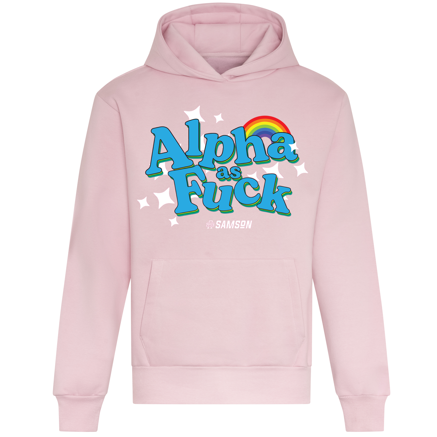 Alpha AF - Oversized Unisex Pullover Hoodie