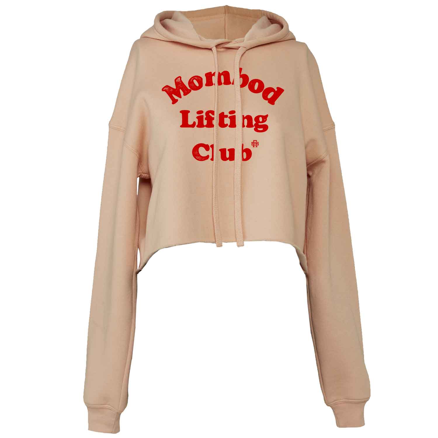 Mombod Lifting Club Cropped Hoodie - Main Image