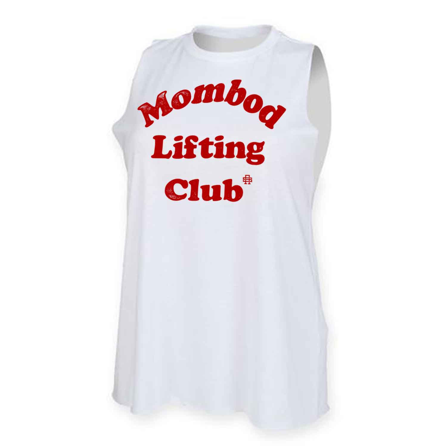 Mombod Lifting Club Ladies Cut Off Tank