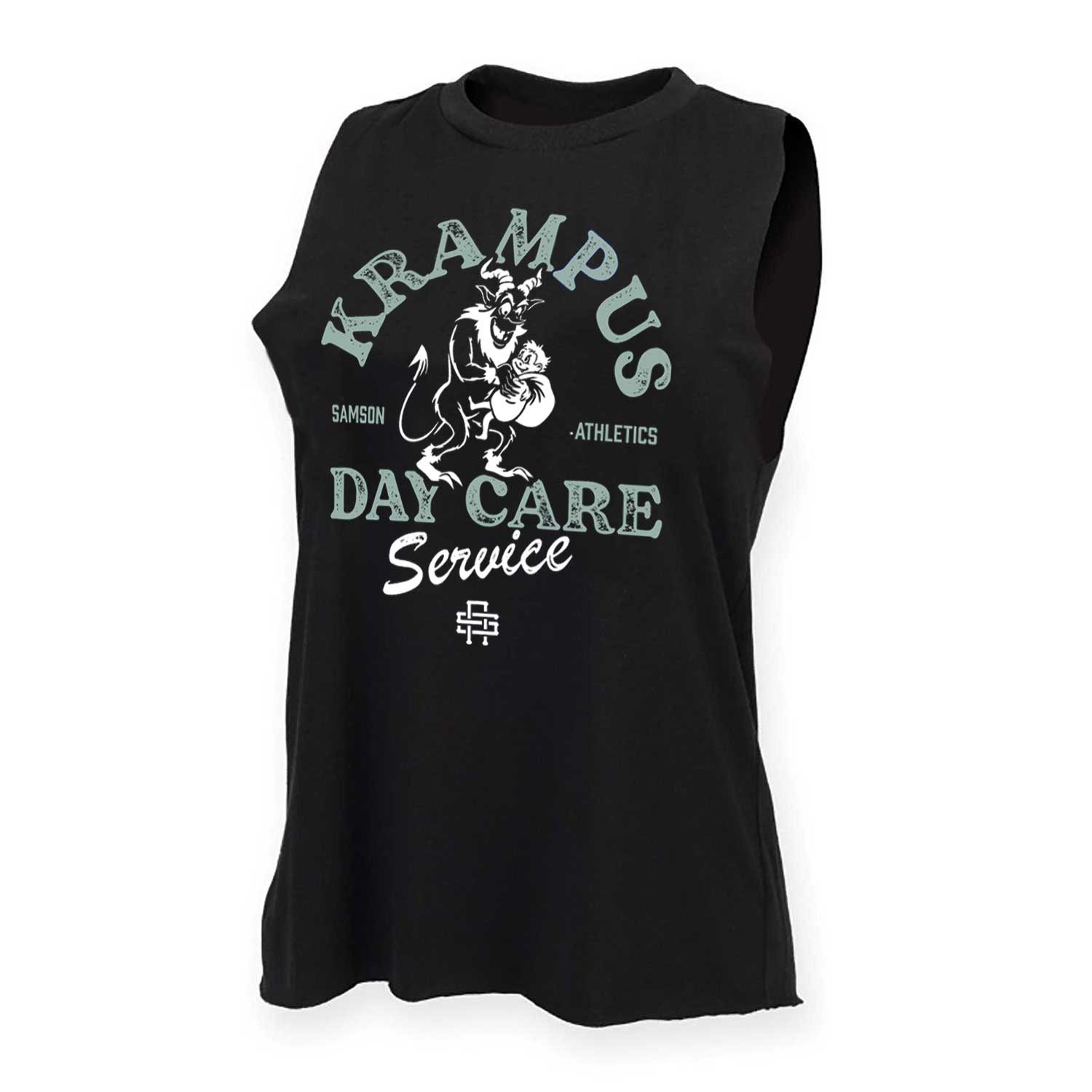 Krampus Day Care - Ladies Gym Tank Top